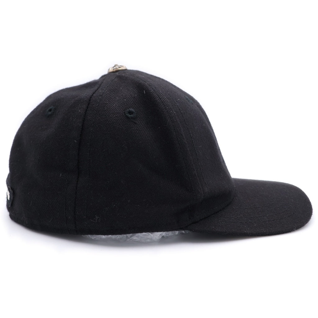 CHROME HEARTS(クロムハーツ) BASEBALL TRUCKER CAP ホースシュー刺繍 ベースボール トラッカーキャップ 帽子 ブラック