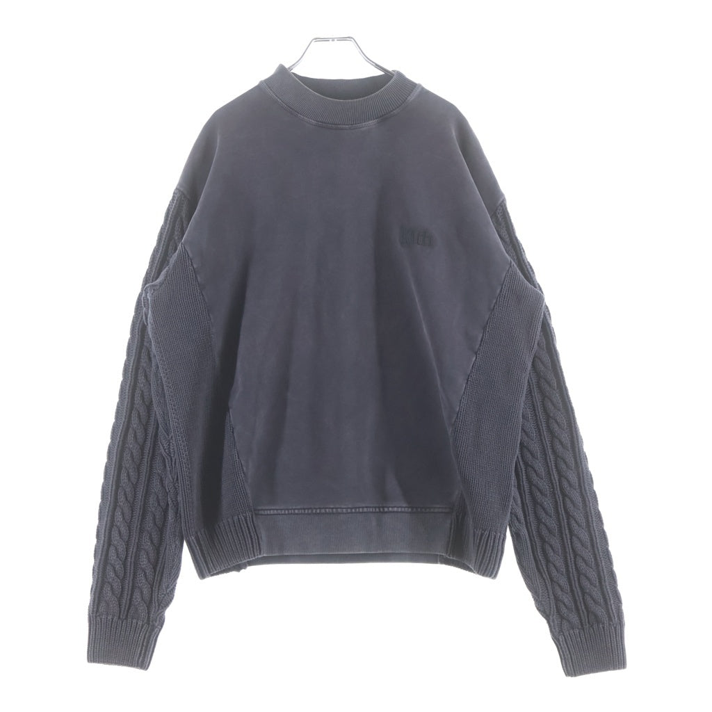 KITH(キス) Combo Knit Mock neck アーム切り替え モックネック