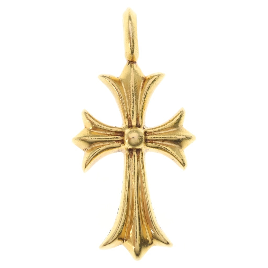 CHROME HEARTS(クロムハーツ) 22K TNY CRSF P/DIA タイニーファットクロス PAVEダイヤ ペンダントトップ ゴールドBCA033