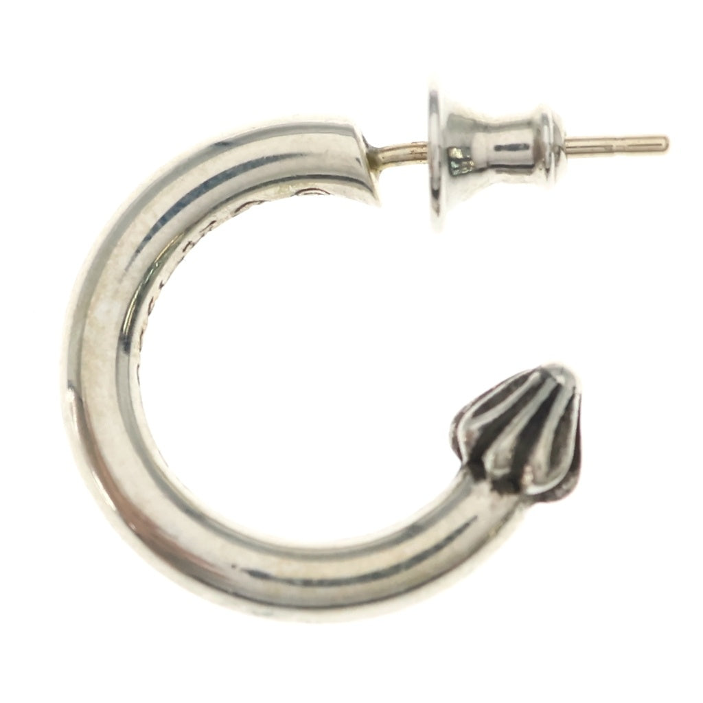 CHROME HEARTS(クロムハーツ) HOOP PLAIN プレーン フープピアス シルバー BCA101