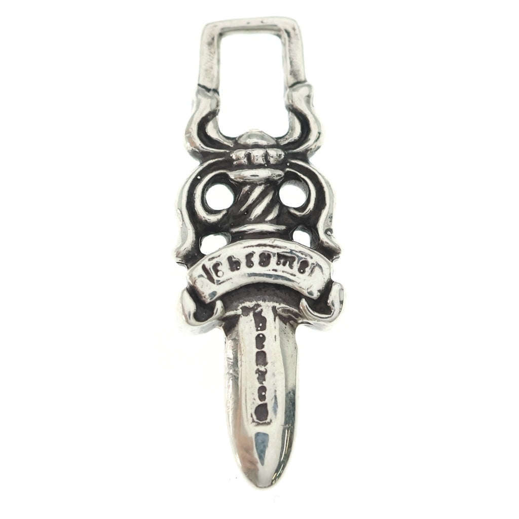 CHROME HEARTS(クロムハーツ) #5 DAGGER ZIP1 ダガージップ シルバーネックレストップ シルバー
