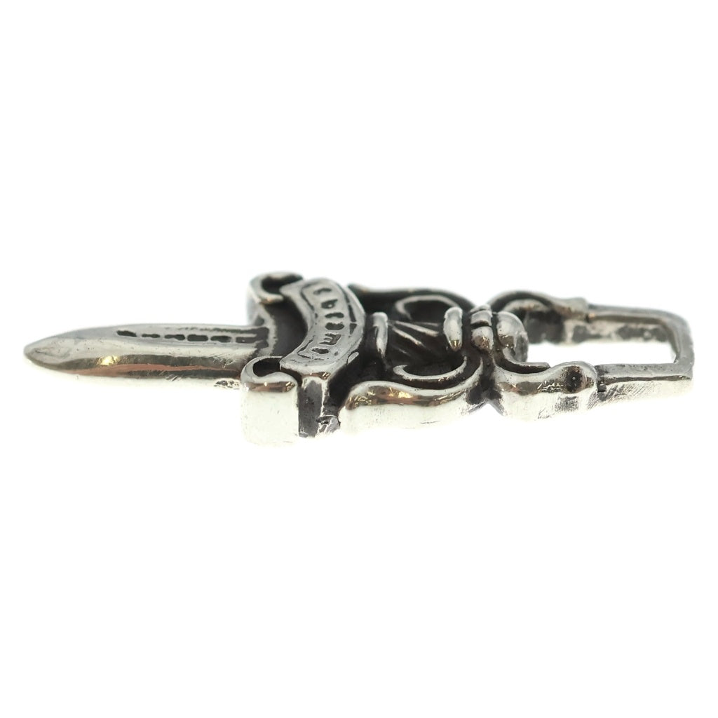 CHROME HEARTS(クロムハーツ) #5 DAGGER ZIP1 ダガージップ シルバーネックレストップ シルバー