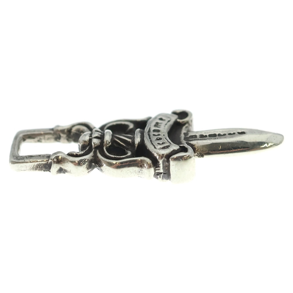 CHROME HEARTS(クロムハーツ) #5 DAGGER ZIP1 ダガージップ シルバーネックレストップ シルバー