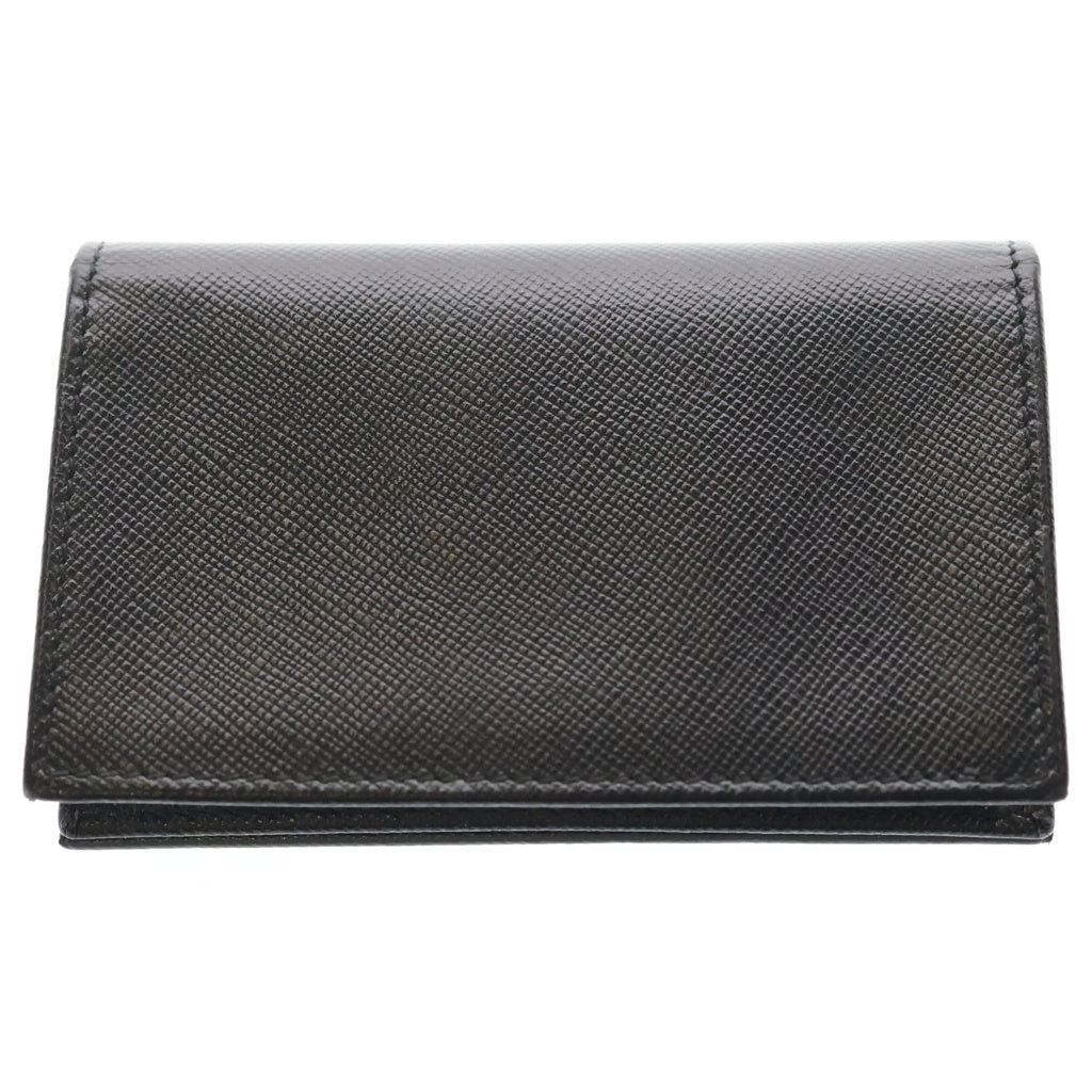 PRADA(プラダ) サフィアーノトライアングル カードケース 名刺入れ ブラック 1MC110