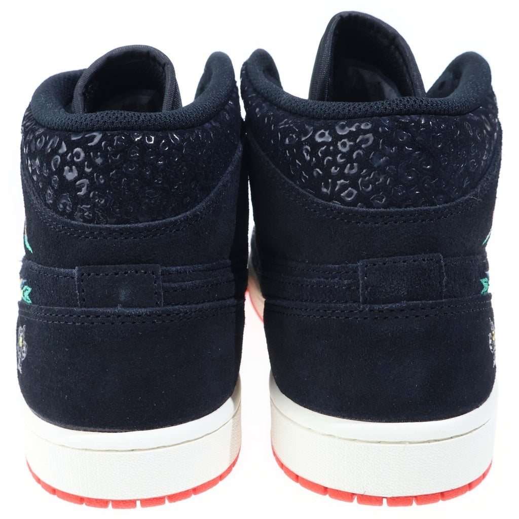 NIKE(ナイキ) Air Jordan 1 Mid-Century Empre Familia エアジョーダン 1 ミッドシエンプレファミリア ミッドカットスニーカー ブラック/レッド US11/29cm DN4904-001