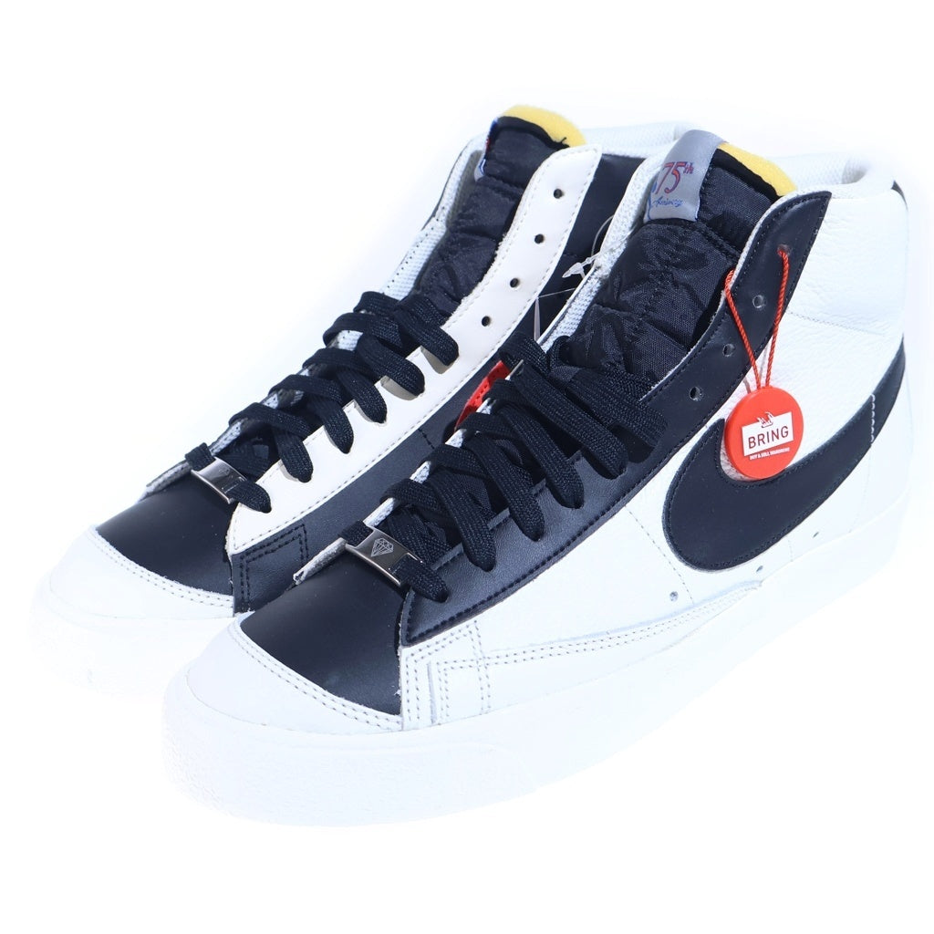 NIKE(ナイキ) ×NBA Blazer Mid エヌビーエー ブレザーミッド ミッドカットスニーカー ブラック/ホワイト US11/29cm DD8025-101