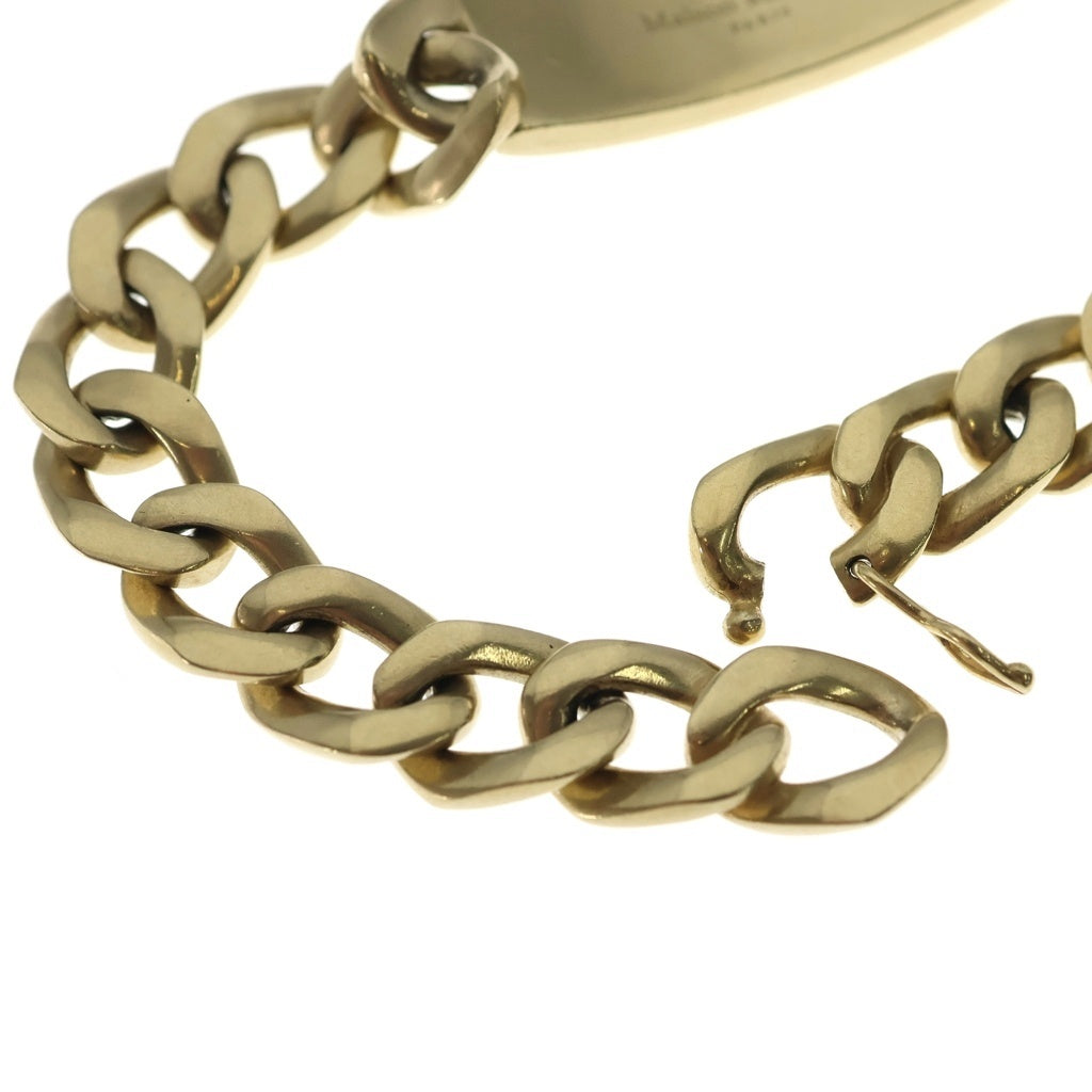 Maison Martin Margiela(メゾンマルタンマルジェラ) ID Bracelet チェーンブレスレット ゴールド
