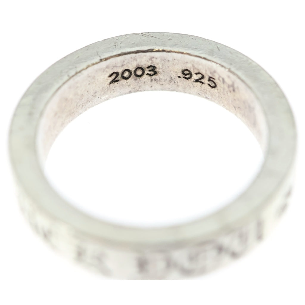 CHROME HEARTS(クロムハーツ) 6mm SPACER FUCK YOU 6mmスペーサーリング ファックユー シルバーBCA336