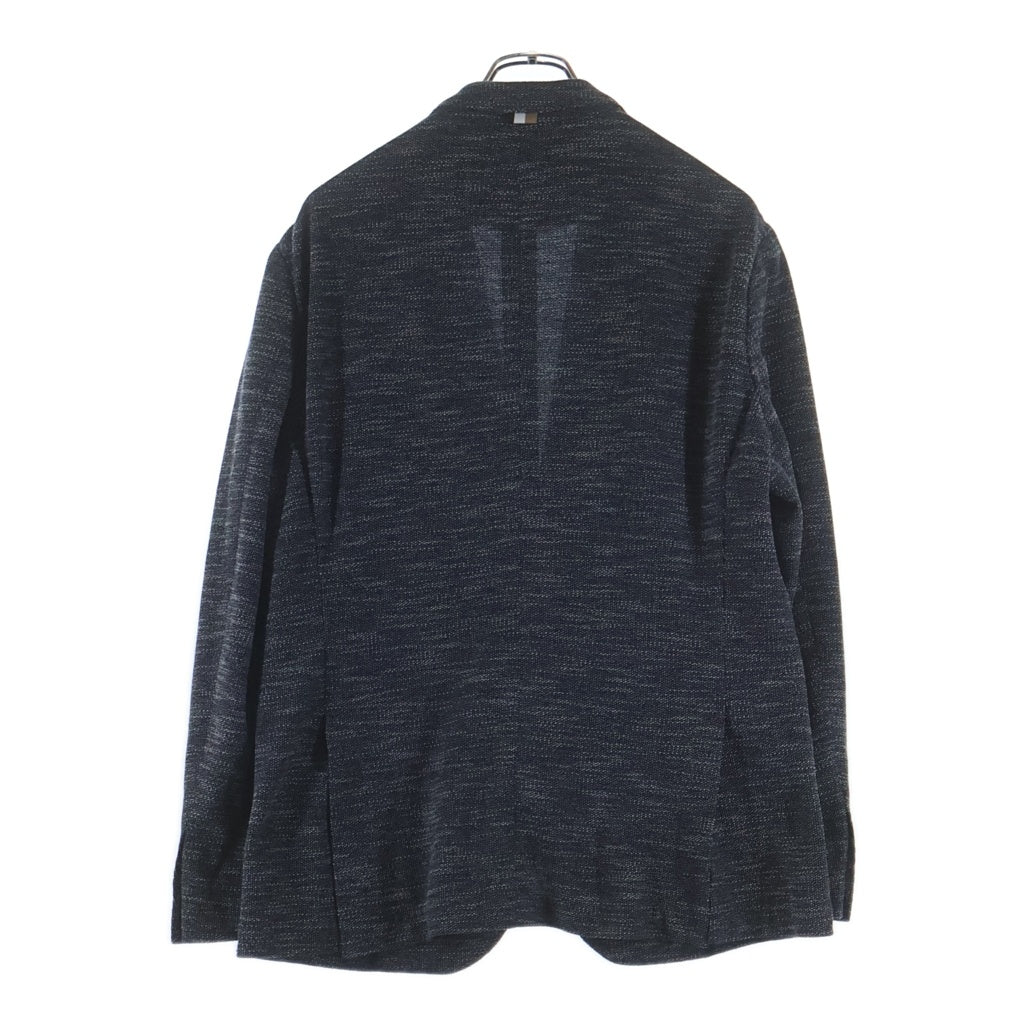 BOSS(ボス) Wool Striped Tailored Jacket ウール ストライプ テーラードジャケット グレー 50537478