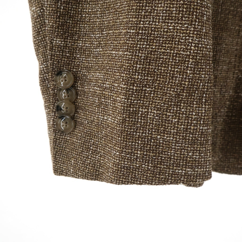 BOSS(ボス) Micro Pattern Tailored Jacket マイクロパターンテーラードジャケット ブラウン 50540668