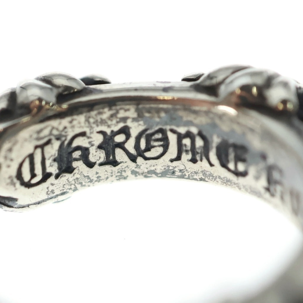 CHROME HEARTS(クロムハーツ) HOOP CROSS クロスバンド フープピアス シルバー BCA100