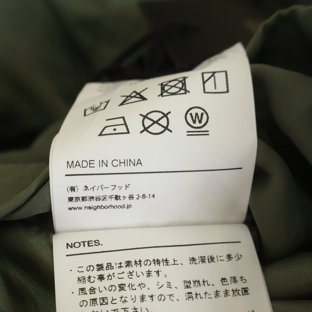 NEIGHBORHOOD(ネイバーフッド) 25AW Gー8 FLIGHT JACKET フライトジャケット アウター カーキ 252SZNH-JKM02