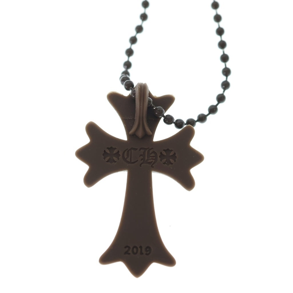 CHROME HEARTS(クロムハーツ) RUBBER CH CRS SML スモールCHクロス ラバーネックレス シリコン BCA306