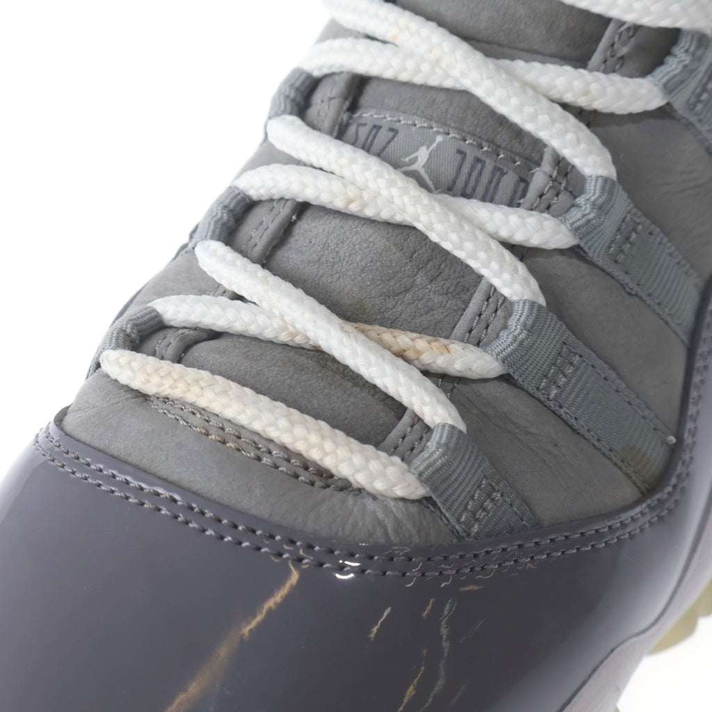 NIKE(ナイキ) Air Jordan 11 Low エアジョーダン11 ローカットスニーカー グレー US8.5/26.5cm 528895-003