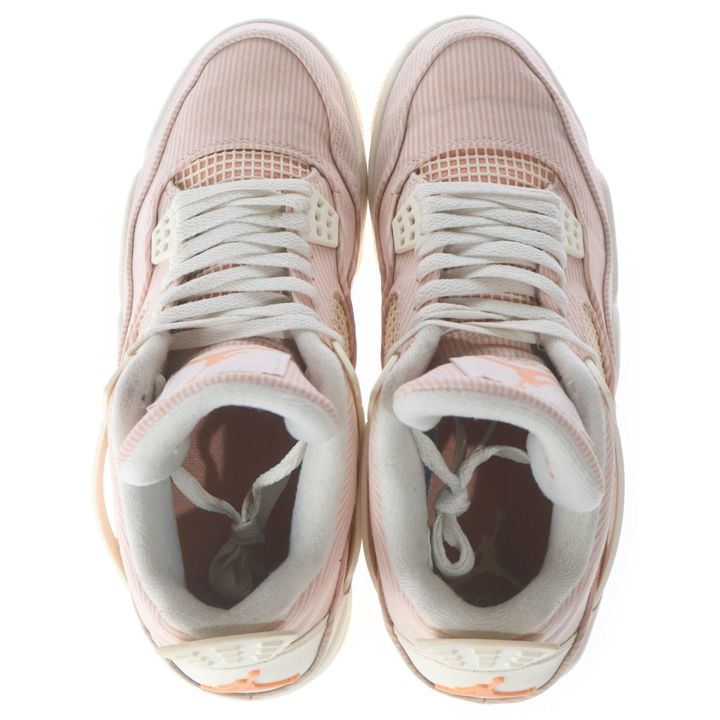 NIKE(ナイキ) Air Jordan 4 Golf エアジョーダン4 ゴルフ ハイカットスニーカー ピンク US9.5/27.5cm CZ2439-101