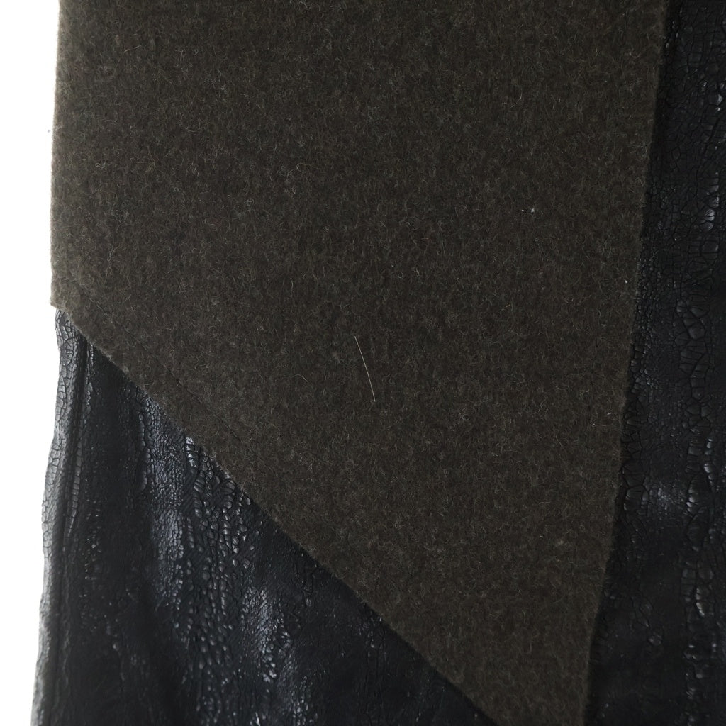 Rick Owens(リックオウエンス) 24AW WIDE BELA PANTS コーティングワイドベラパンツ ブラック RR02D6307