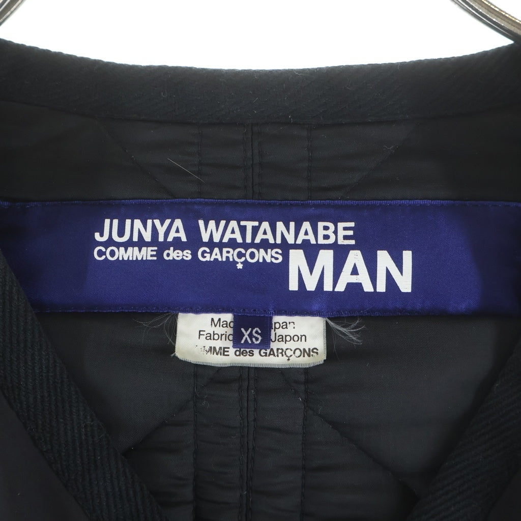 JUNYA WATANABE COMME des GARCONS(ジュンヤワタナベ コムデギャルソン) Quilted Liner Coat キルティングライナーコート ブラック WH-J034