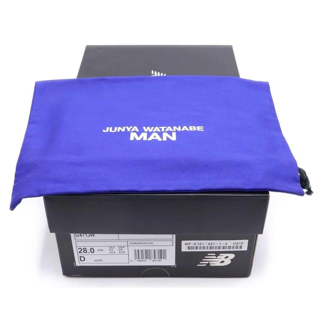 New Balance(ニューバランス) ×JUNYA WATANABE ジュンヤワタナベ ローカットスニーカー ブラック US10/28cm U471JW
