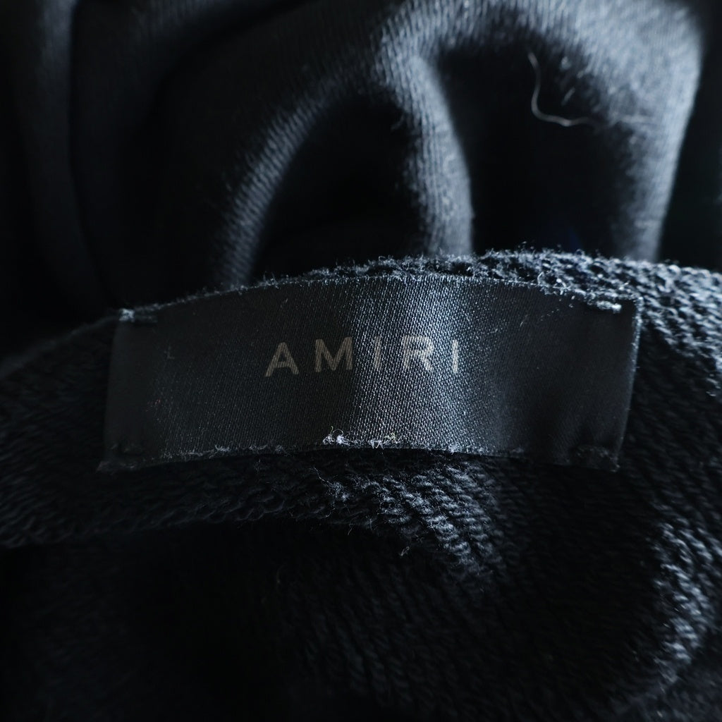 AMIRI(アミリ) プリント プルオーバーパーカー フーディー ブラック SR3GU0014SMRSTH0