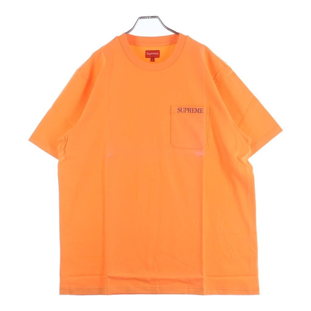 SUPREME(シュプリーム) 18AW Embroidered Pocket Tee エンブロイダリー