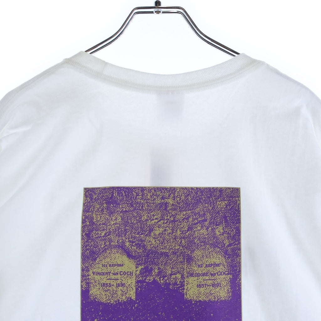 SUPREME(シュプリーム) 19SS The Real Shirt L/S Tee ザ リアル クルーネック カットソー 長袖Tシャツ ホワイト