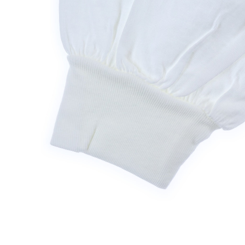 SUPREME(シュプリーム) 19SS The Real Shirt L/S Tee ザ リアル クルーネック カットソー 長袖Tシャツ ホワイト