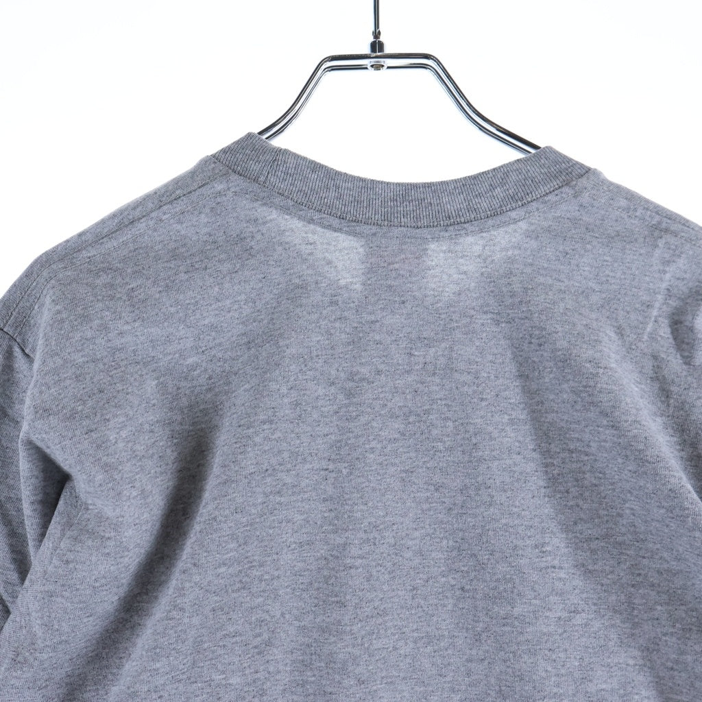 SUPREME(シュプリーム) 18AW Paris Tee パリス クルーネック カットソー 長袖Tシャツ グレー