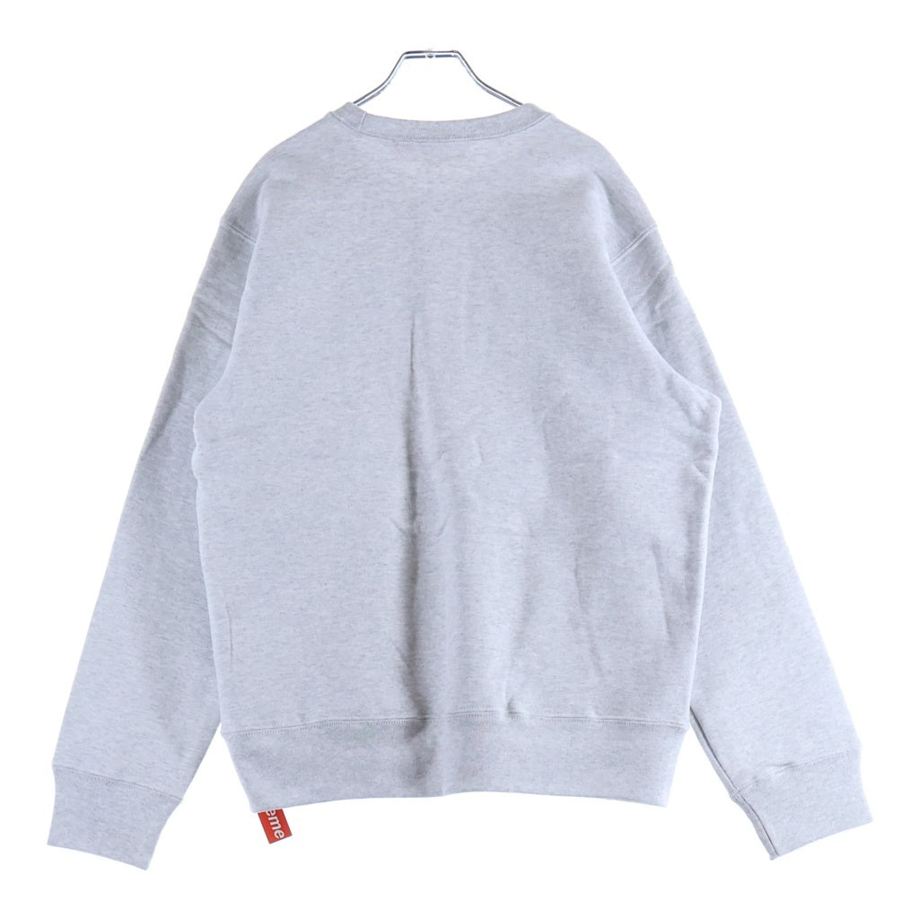 SUPREME(シュプリーム) 18AW World Famous Crewneck ワールド フェイマス ロゴデザイン クルーネック スウェット トレーナー グレー