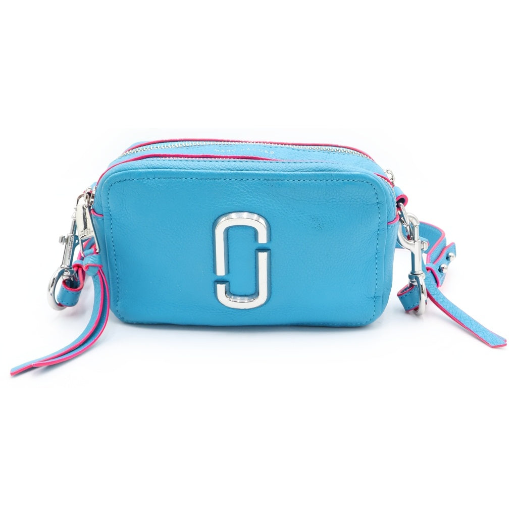 MARC JACOBS(マークジェイコブス) THE SNAPSHOT ザ スナップショット 2WAY ショルダーハンドバッグ ブルー M0014591 レディース