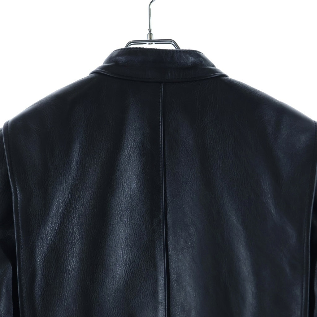 VANSON(バンソン) USA製 Single Rider Jacketシングルライダースレザージャケット ブラック