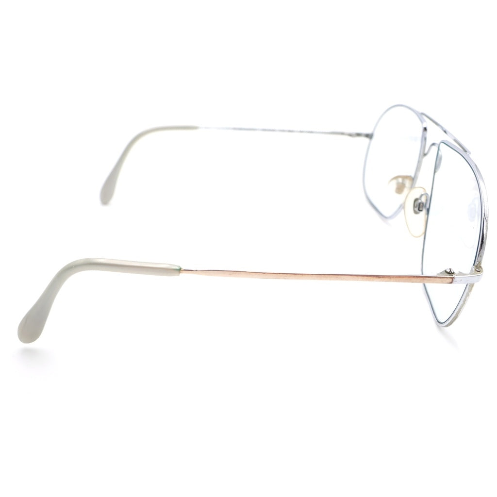 NO BRAND(ノーブランド) RODENSTOCK ローデンストック ツーブリッジ メタルフレーム アイウェア シルバー