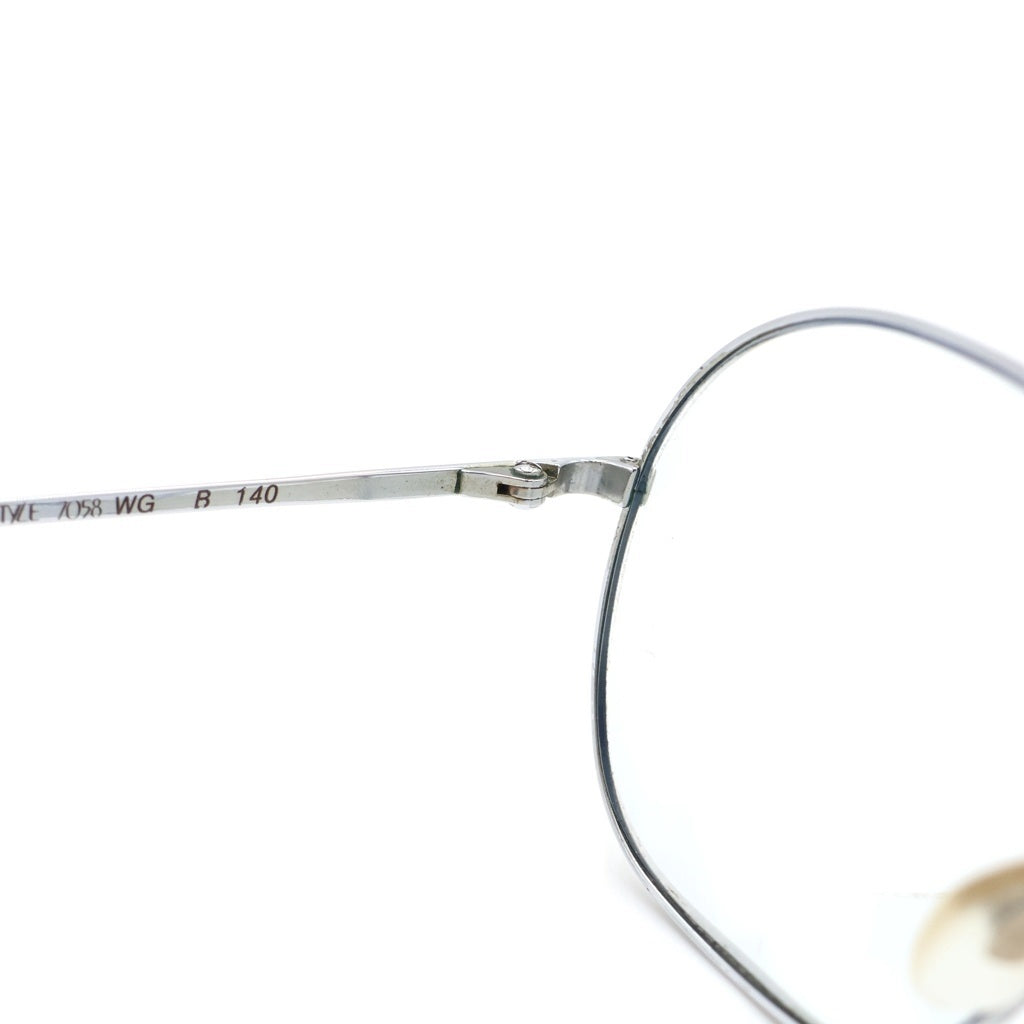 NO BRAND(ノーブランド) RODENSTOCK ローデンストック ツーブリッジ メタルフレーム アイウェア シルバー