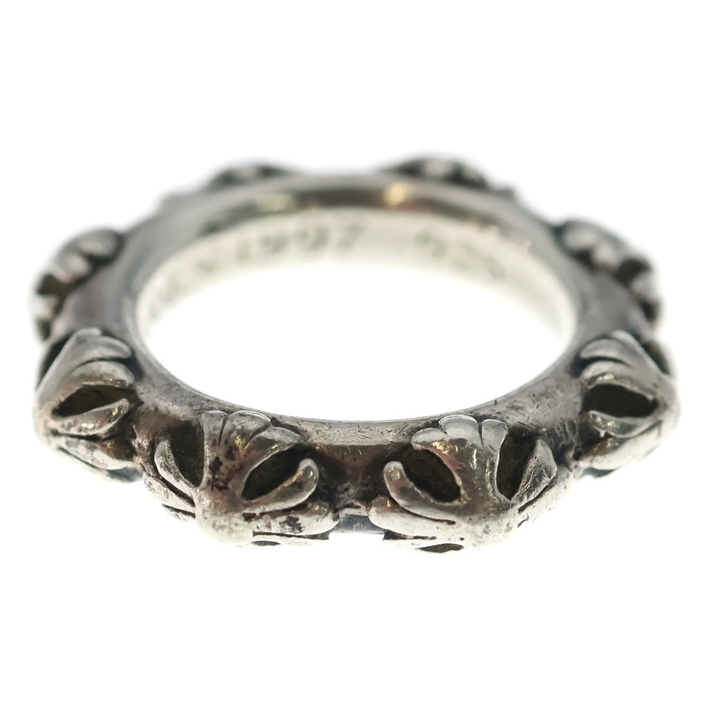 CHROME HEARTS(クロムハーツ) CROSS BAND クロスバンド リング シルバー BCA342