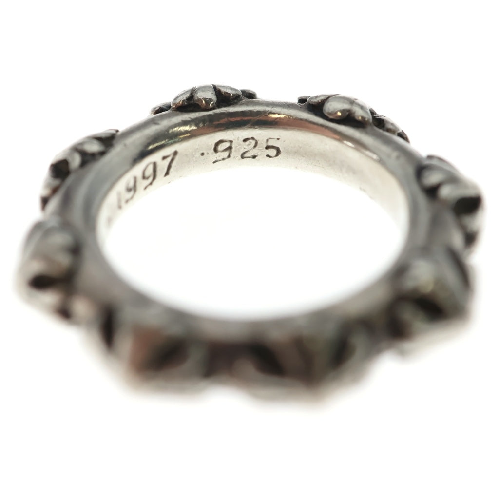 CHROME HEARTS(クロムハーツ) CROSS BAND クロスバンド リング シルバー BCA342