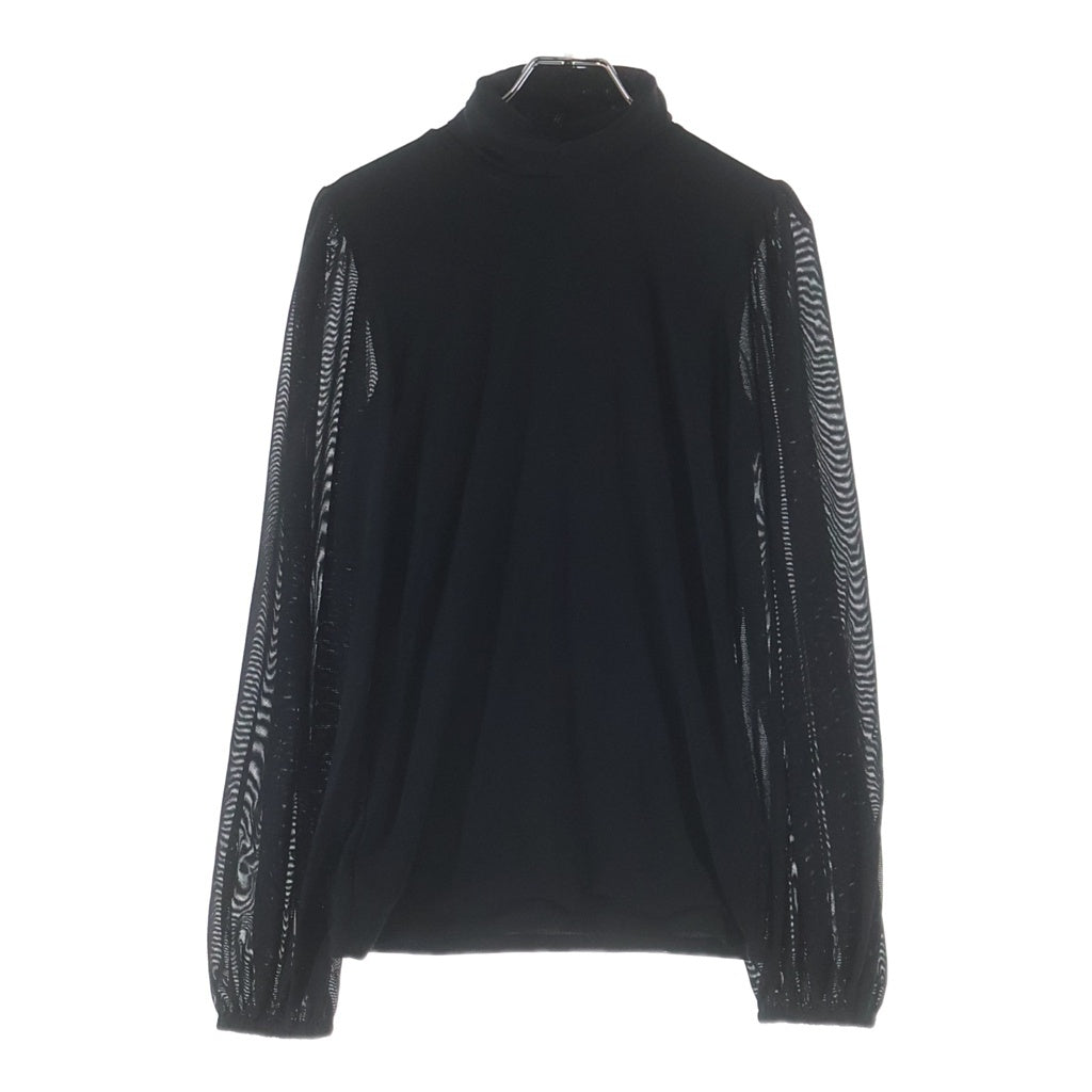 GANNI(ガニー) High Neck Knit Sweater ハイネックニットセーター ブラック レディース