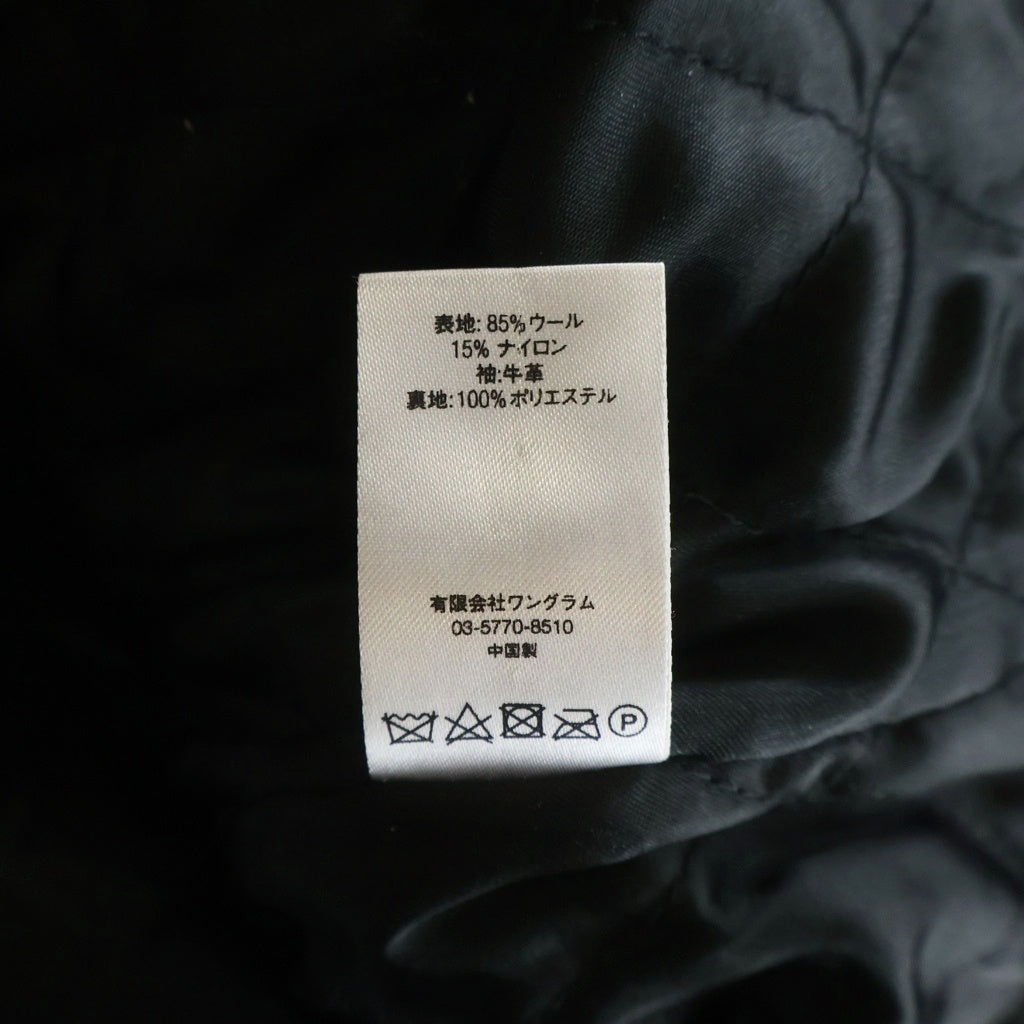 SUPREME(シュプリーム) 17AW Gonz Ramm Varsity Jacket マークゴンザレス バックロゴ刺繍 ヴァーシティ ジャケット スタジャン ブラック