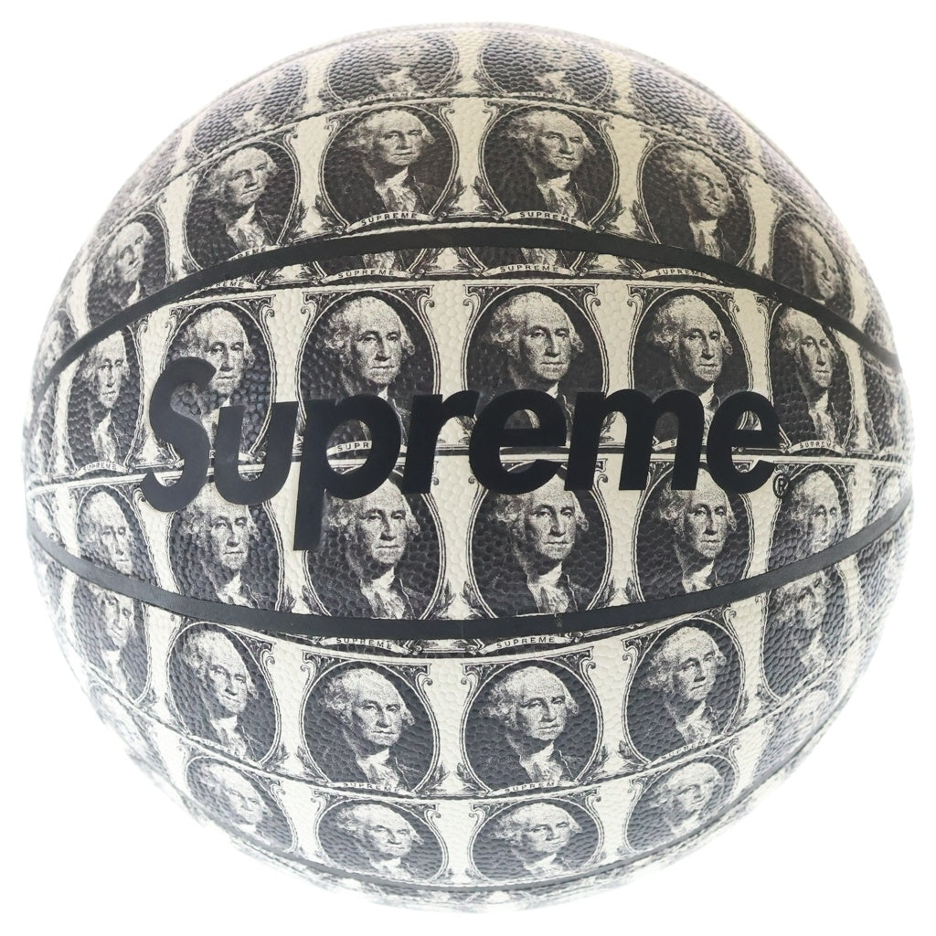 SUPREME(シュプリーム) 20AW Spalding Washington Basketball 総柄デザイン バスケットボール ブラック/ホワイト