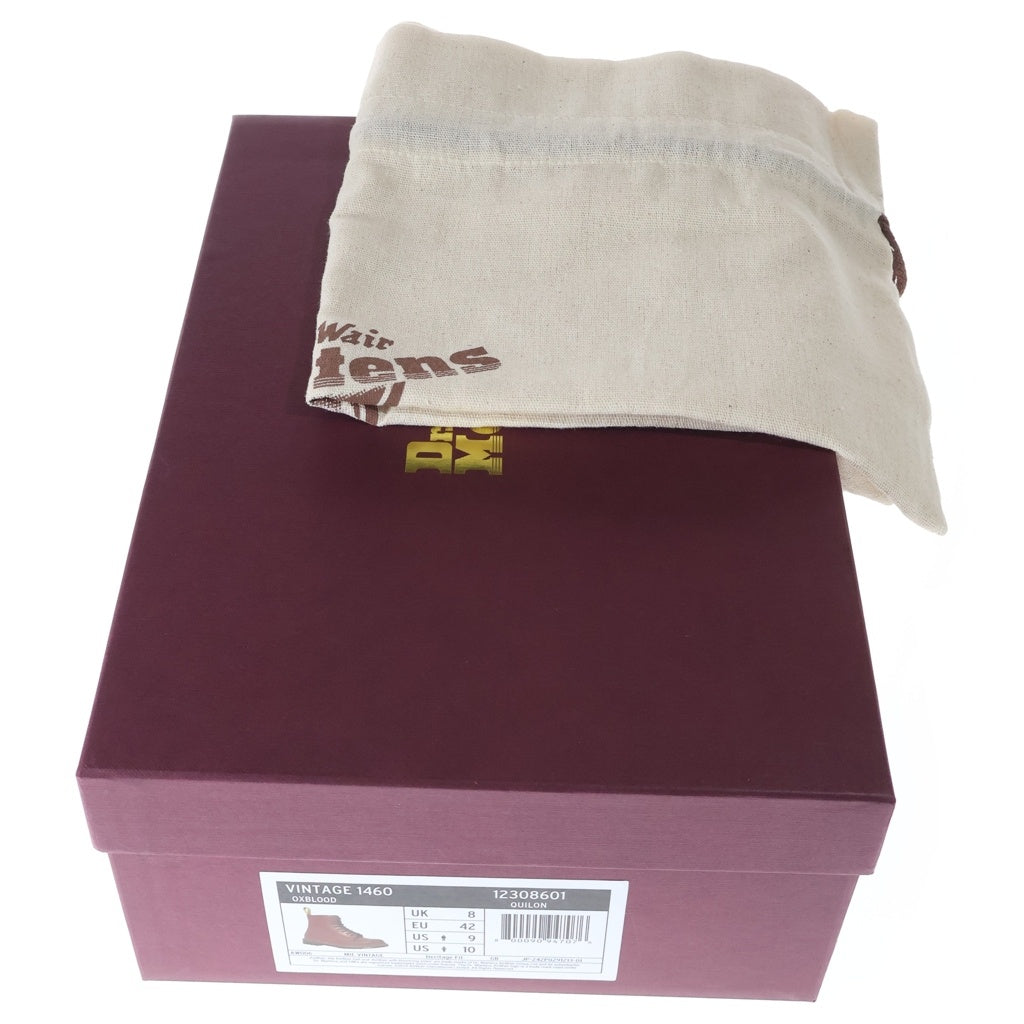 Dr.Martens(ドクターマーチン) VINTAGE1460 8ホールブーツ レザー革靴 ブラウン 1230861
