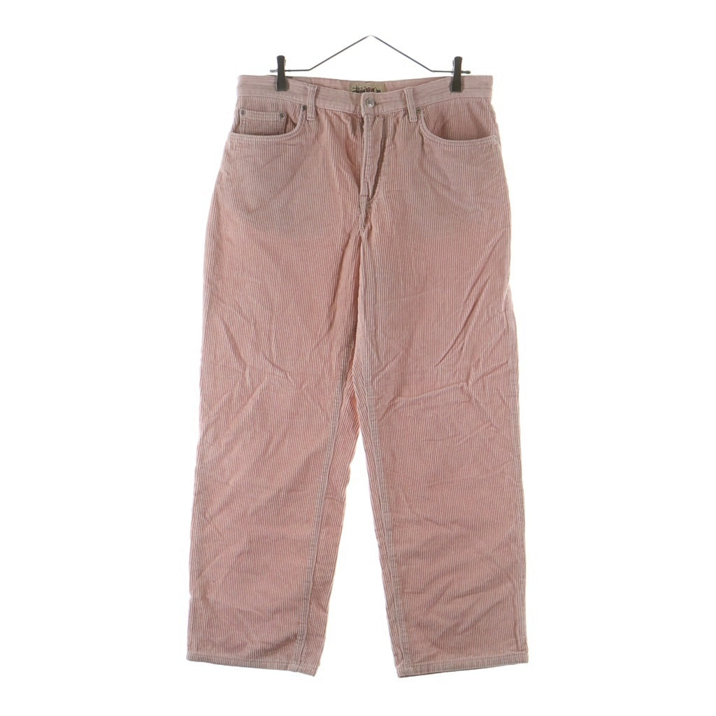 STUSSY ステューシー Corduroy Big Ol' Jeans コーデュロイ ストレッチパンツ ピンク STUSSY(ステューシー) Corduroy Big Ol' Jeans コーデュロイ