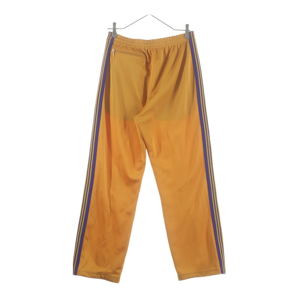 Needles(ニードルス) TRACK PANTS パピヨン刺繍 サイドライン トラックパンツ イエロー KP220