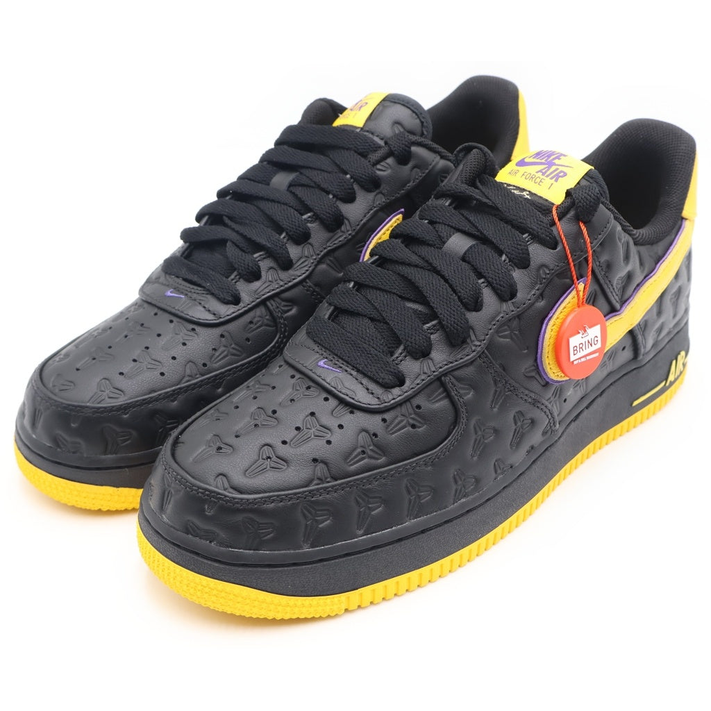 NIKE(ナイキ) ×Kobe Bryant Air Force 1 Low ×コービー・ブライアント エアフォース1 ローカットスニーカー ブラック US10/28.0cm HV5122-001