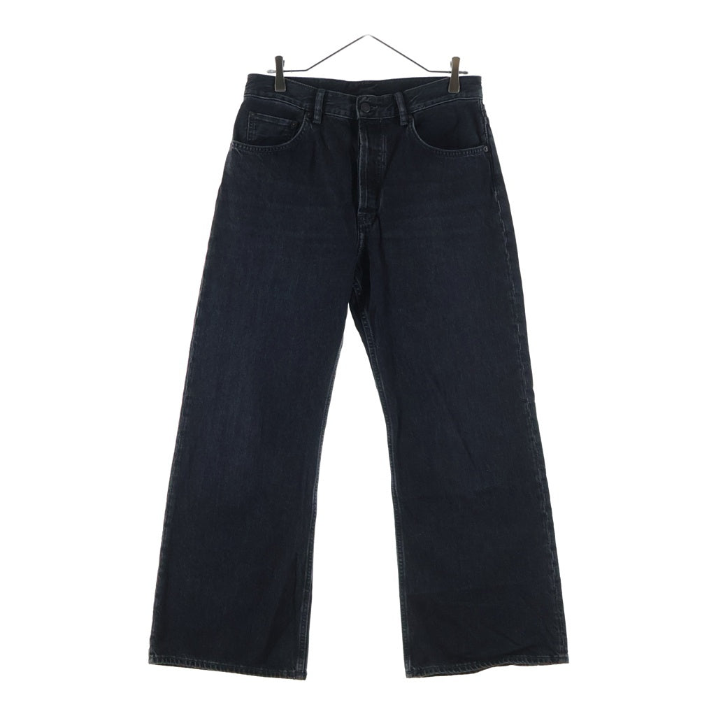Acne Studios(アクネ ストゥディオズ) 2021M Vintage Black ウォッシュ加工 ストレートデニムパンツ ブラック B00363