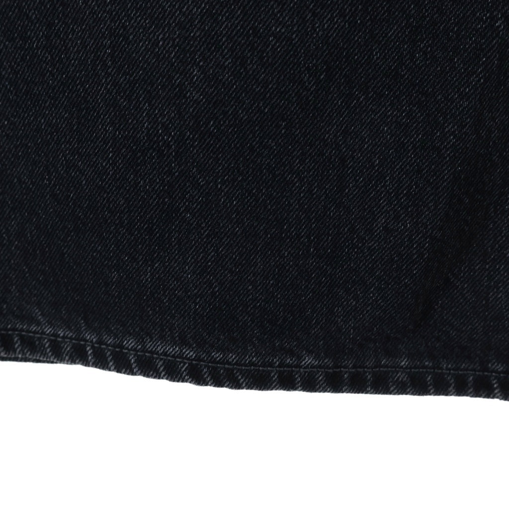 Acne Studios(アクネ ストゥディオズ) 2021M Vintage Black ウォッシュ加工 ストレートデニムパンツ ブラック B00363