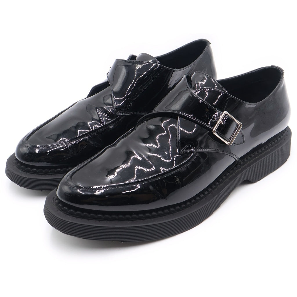 SAINT LAURENT PARIS(サンローランパリ) テディ モンクストラップ ラバーソール シューズ ブラック 668894