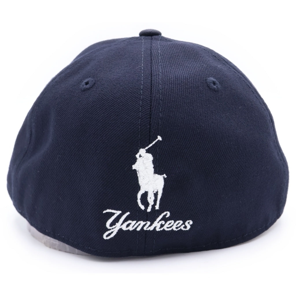 NEW ERA(ニューエラ) ×POLO RALPH LAUREN ポロ ラルフローレン ロゴデザイン ベースボールキャップ 帽子 ネイビー