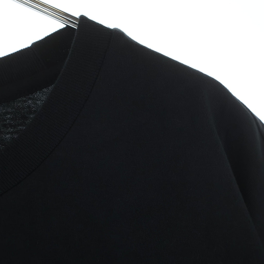 SUPREME(シュプリーム) 24SS ×The North Face S/S Top ザノースフェイス クルーネック カットソー 半袖Tシャツ ブラック NT52400I