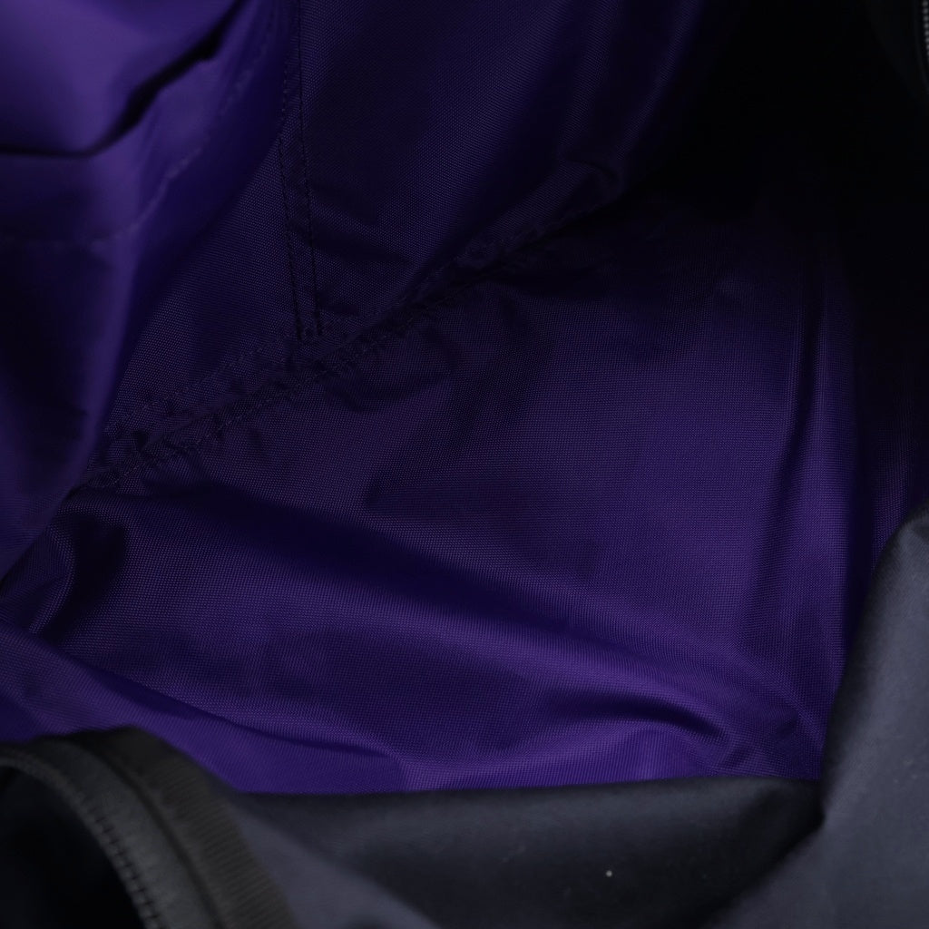 THE NORTH FACE(ザノースフェイス) ×PALACE Cordura Nylon Day Pack コーデュラ ロゴデザイン ナイロン レザー切り替え ディ バックパック リュック パープル NN7109N レディース