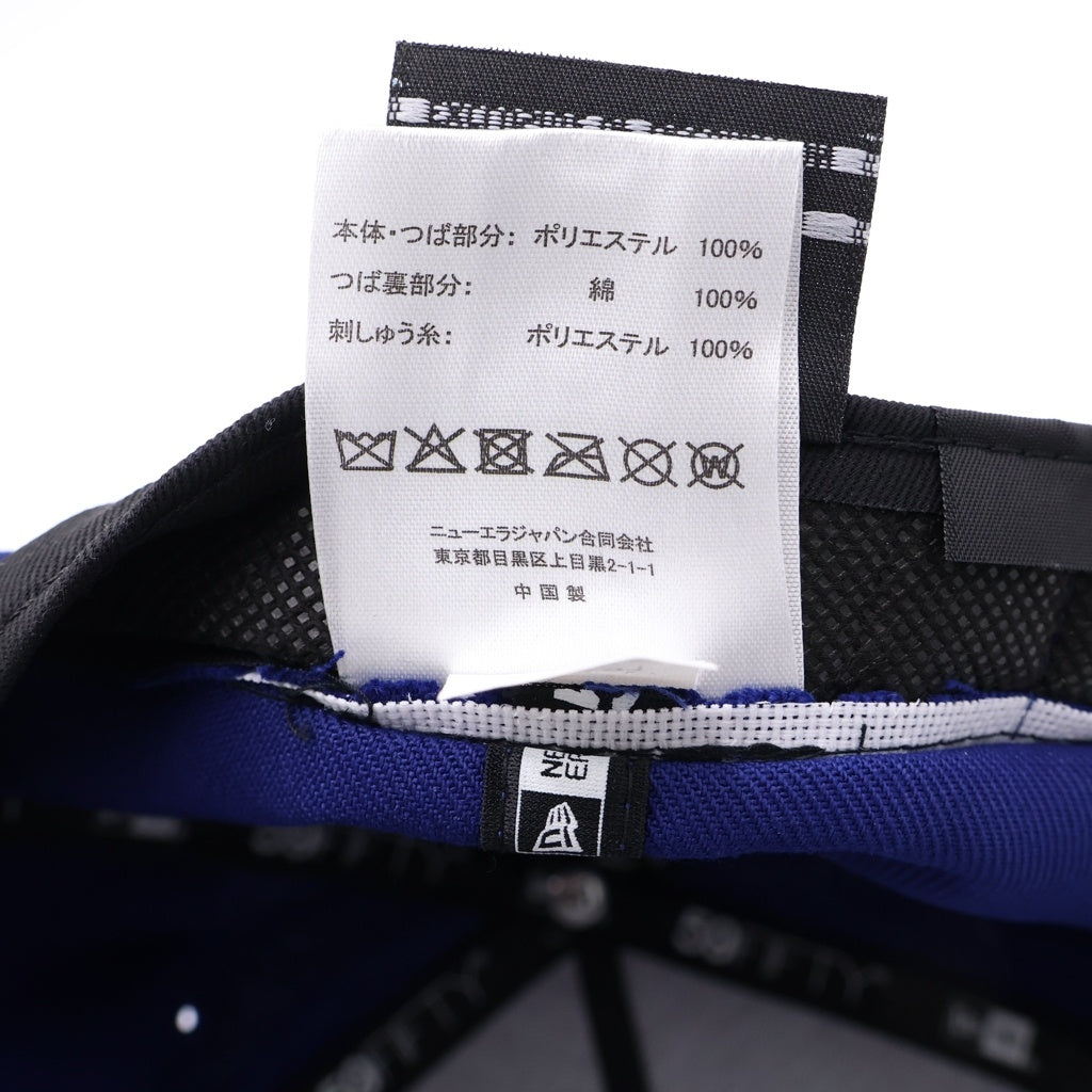NEW ERA(ニューエラ) ×CHALLENGER チャレンジャー メイン ロゴデザイン ベースボールキャップ 帽子 ブルー