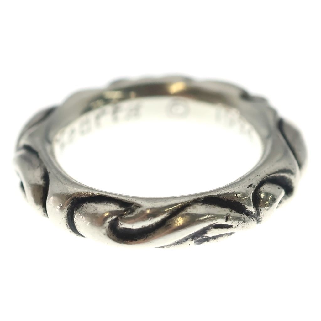 CHROME HEARTS(クロムハーツ) SCRL BAND スクロールバンド リング シルバー BCA351