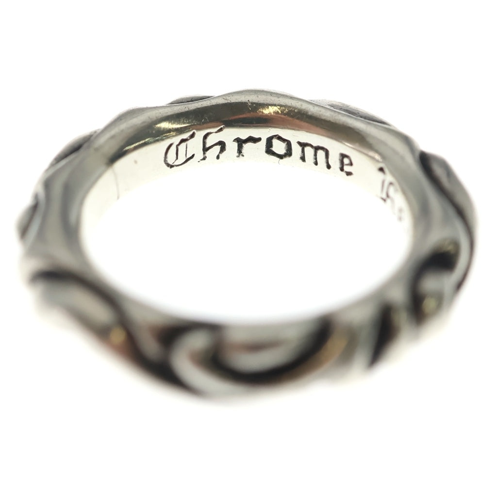 CHROME HEARTS(クロムハーツ) SCRL BAND スクロールバンド リング シルバー BCA351